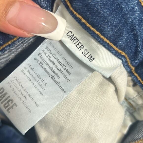 Paige High Waisted Carter Slim Jeans in "Tallulah"
Size 29 - Picture 10 of 10